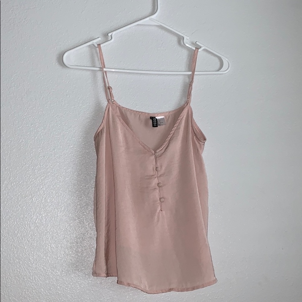 H&M silk tank top